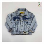 کت و شلوار جین آبی کمرنگ اسپرت بچگانه - Image 2