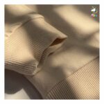 بلوز تک یقه پاپیون کرم بچگانه - Image 5