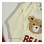 بلوز و شلوار کودک BEAR آجری کوکالو - Image 4