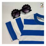 تیشرت رینگر آبی اسپرت بچگانه - Image 2