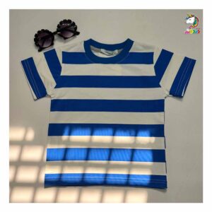 تیشرت رینگر آبی اسپرت بچگانه