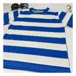 تیشرت رینگر آبی اسپرت بچگانه - Image 4