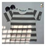 تیشرت رینگر طوسی اسپرت بچگانه