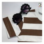 تیشرت رینگر قهوه ای اسپرت بچگانه - Image 2