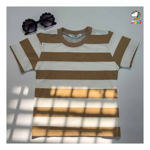 تیشرت-رینگر-نسکافه-ای3 تیشرت رینگر نسکافه ای اسپرت بچگانه - Image 1