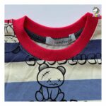 تیشرت یوگی راه راه قرمز بچگانه - Image 5
