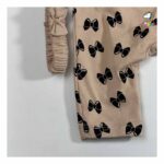 سرهمی پیش بندی پاپیون تل دار نوزادی دانالو - Image 9