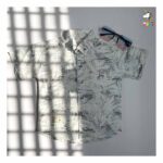 پیراهن نقلی میکرو چاپ مشکی بچگانه