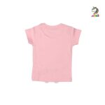 آستین کوتاه دخترانه خرگوش تکه دوزی برند برگ سبز - Image 2