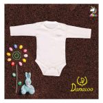 بادی آستین بلند سایز 3 صفر نوزاد دختر برند دانالو Danaloo - Image 2