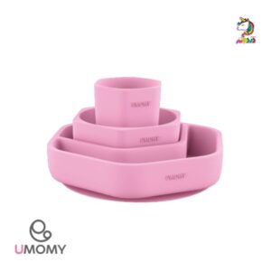 ست غذاخوری 3 تکه سیلیکونی یومامی umomy