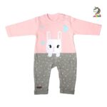 سرهمی دخترانه خرگوش تکه دوزی برند برگ سبز