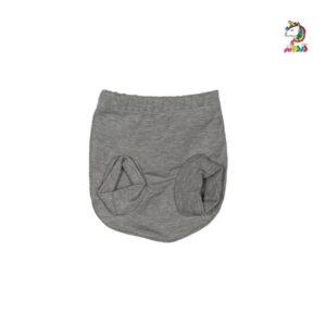 شورت عینکی دخترانه خرگوش تکه دوزی برند برگ سبز