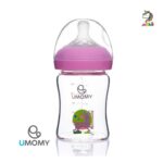 شیشه شیر پیرکس دهانه عریض 150 میلی لیتر یومامی umomy - Image 4