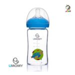 شیشه شیر پیرکس نچرال 210 میل یومامی umomy - Image 3