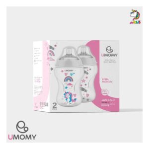شیشه شیر دو عددی گودسنس 330 میل یومامی umomy
