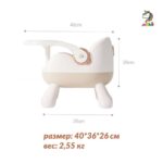 صندلی غذای پرتابل خارجی رزگلد با سینی جداشدنی - Image 15