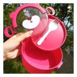 ظرف غذا (لانچ باکس) یک طبقه خرسی - Image 3