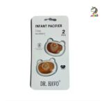 پستانک 2 عددی +3 ماه طرح HE OR SHE برند Dr havo - Image 6