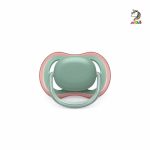 پستانک دو عددی الترا ایر 18 - 6 طوسی و سبز اونت Avent Ultra Air - Image 4
