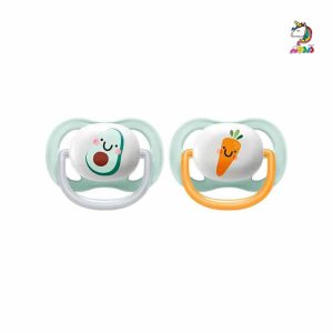 پستانک الترا هپی 6 - 0 آووکادو و هویج اونت Avent Ultra Air Happy