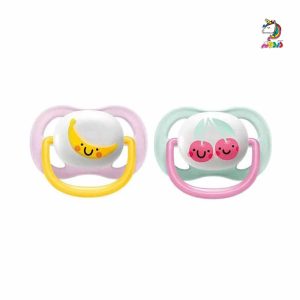 پستانک الترا هپی 6 - 0 گیلاس و موز اونت Avent Ultra Air Happy