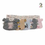 پیش بند گوش دار مخمل طرح حیوانات