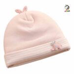 کلاه نخی نوزاد طرح فیل فری سایز - Image 5