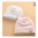 کلاه نخی نوزاد طرح فیل فری سایز - Image 4