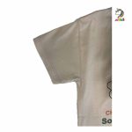تیشرت شلوارک سبز و کرم کرومی - Image 4