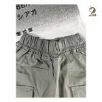 تیشرت و شلوارک طوسی و سفید کیدز - Image 3