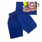 تیشرت و شلوارک بچگانه سرمه ای مارول کوچک (3 سال تا 6 سال) - Image 5