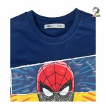تیشرت و شلوارک بچگانه آبی کاربنی مرد عنکبوتی بزرگ (7 سال تا 10 سال) - Image 5