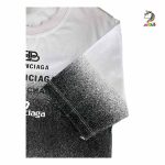 تیشرت و شلوارک مشکی و سفید کیدز - Image 5