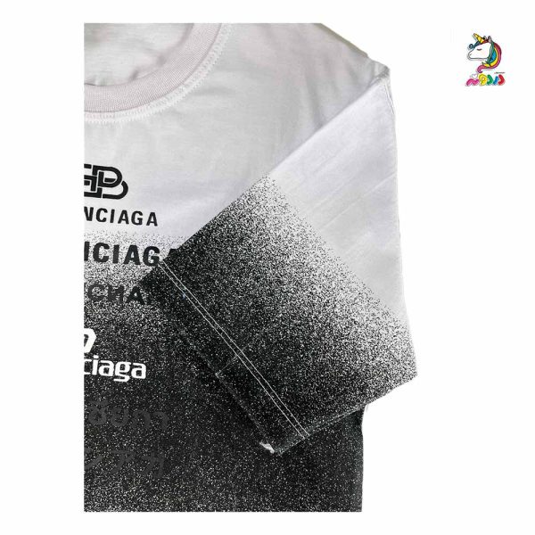 تیشرت و شلوارک مشکی و سفید کیدز - Image 5
