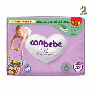 پوشک جان به به سایز 6 بسته 32 عددی