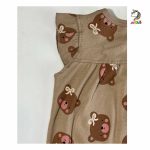 رامپر خرس پاپيون دار نسکافه ای - Image 5