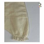 رامپر لنین یقه دکمه دار کرم - Image 7