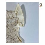 رامپر لنین یقه دکمه دار کرم - Image 3