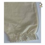 رامپر لنین یقه چین دار کرم - Image 7