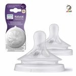 سر شیشه دو عددی 1+ ماه 3 قطره اونت Avent Philips Natural Response - Image 4