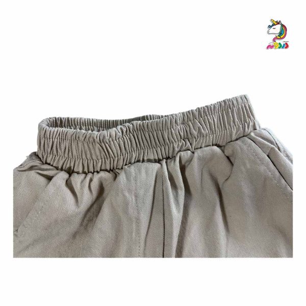کراپ و شلوار صورتی گل پراکنده - Image 5