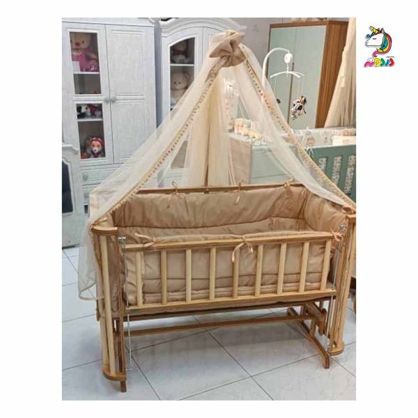 تخت و گهواره کنار مادر خودرنگ پرنسس آنجل لند - Image 3