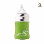 شیشه شیر استیل 0+ ماه گرین کید green kid - Image 4