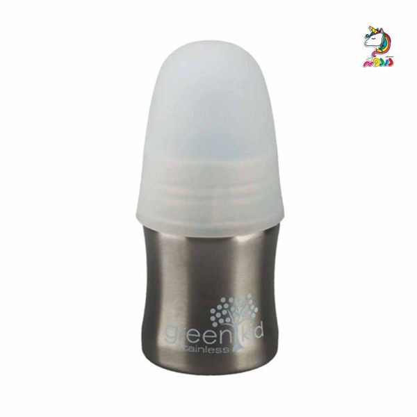 شیشه شیر استیل 0+ ماه گرین کید green kid - Image 7