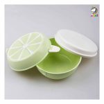 ظرف غذای دو طبقه میوه ای پرتقال - Image 2