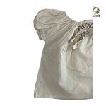 پیراهن لنین کوتاه پاپیون بچگانه - Image 4