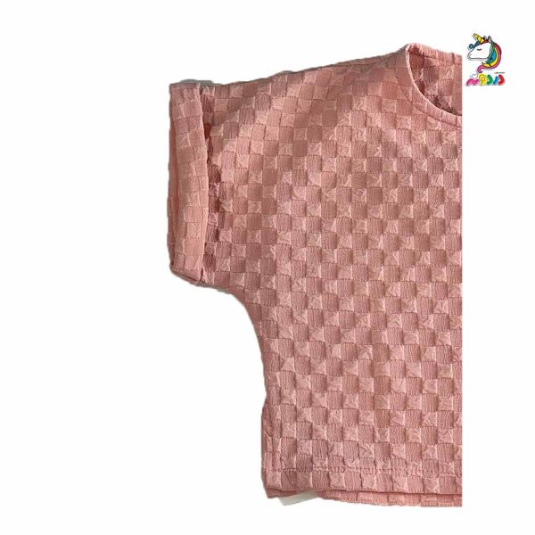 کراپ و شورت چهارخونه بچگانه - Image 5