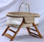 تخت کنار مادر و گهواره سفری فرحان + ست خواب کامل - Image 3